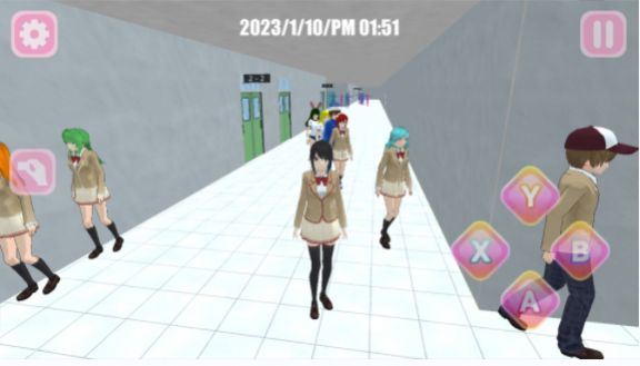 樱花少女日记游戏官方版图片1