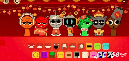 节奏盒子新年模组