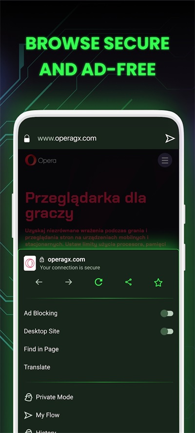 Opera gx浏览器 1