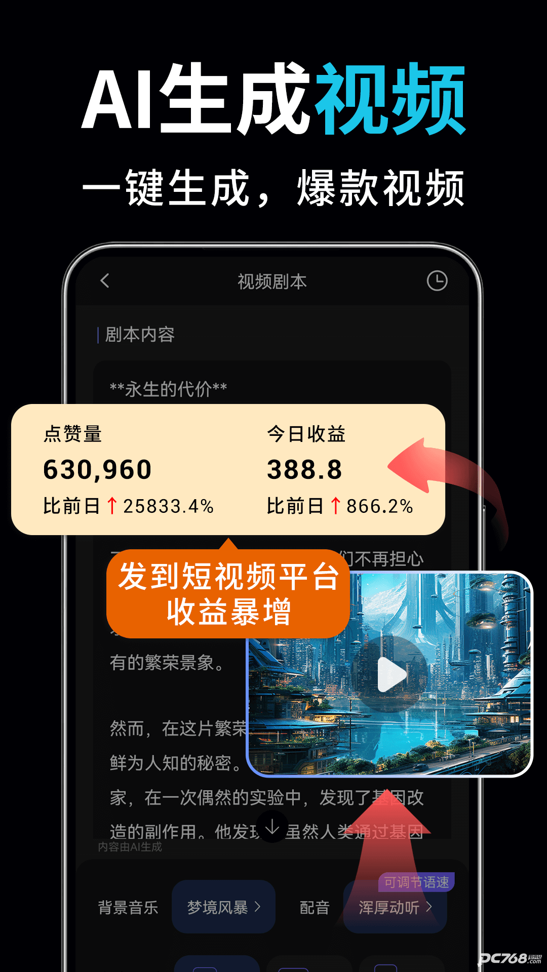 AI视频绘图写作精灵免费版