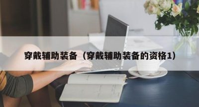 穿戴辅助装备（穿戴辅助装备的资格1）