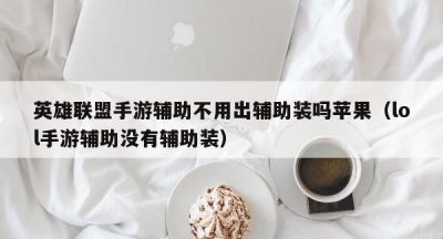 英雄联盟手游辅助不用出辅助装吗苹果（lol手游辅助没有辅助装）