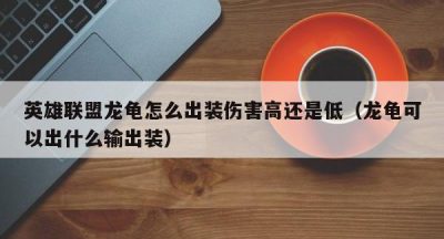 英雄联盟龙龟怎么出装伤害高还是低（龙龟可以出什么输出装）