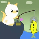 cat fishing